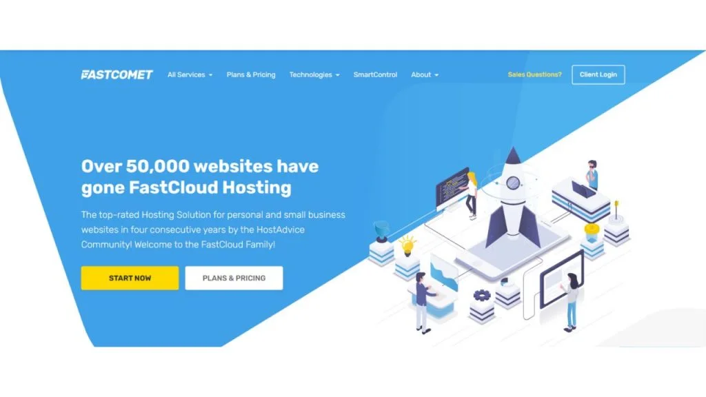 Fast Comet Best Web hosting in Bangladesh