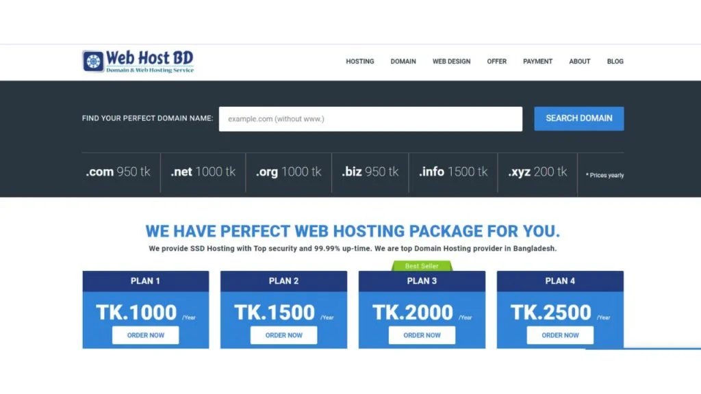 WebHost BD Best hosting in Bangladesh