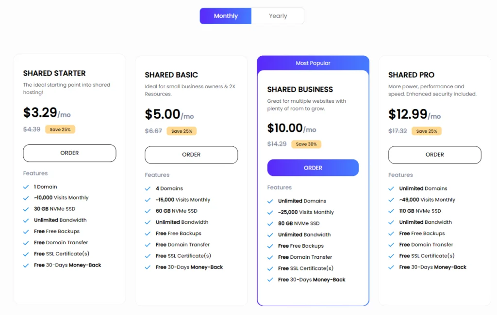 UltaHost-Shared-hosting-Plans