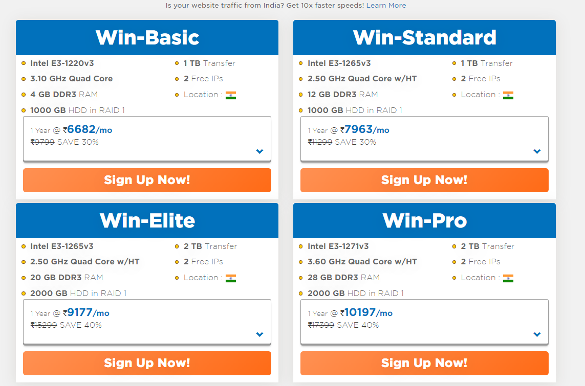 5 Best Windows Dedicated Server Hosting in India 2026