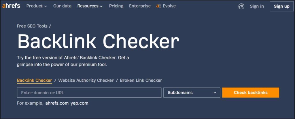 Best Free Backlinks Checker Tools