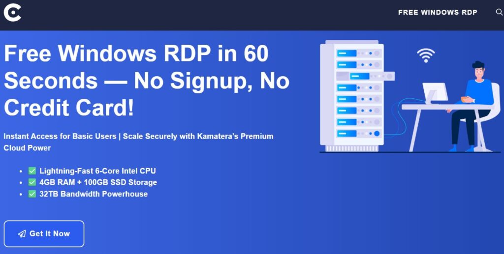 Free RDP Server Without Credit Card
