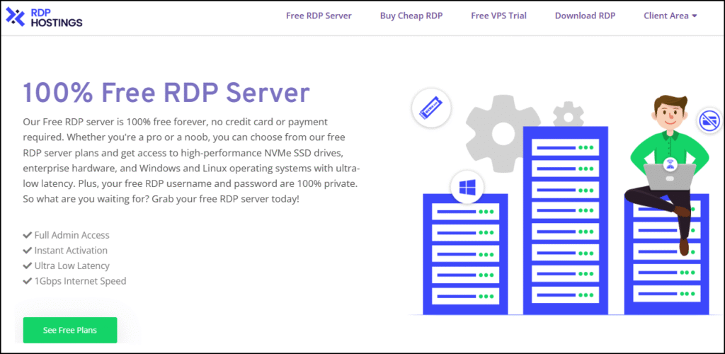 Free RDP Server Without Credit Card