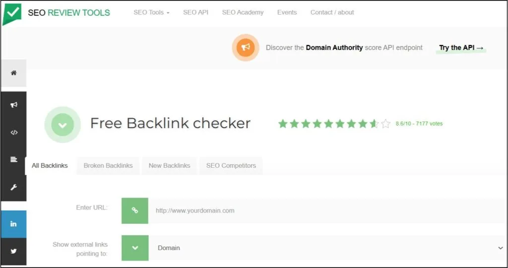7 Best Free Backlink Checker Tools 2026 - Free & Paid Tools 5 Best Free Backlinks Checker Tool
