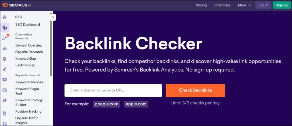 Best Free Backlinks Checker Tool