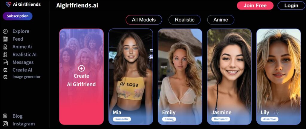 best AI Girlfriend App