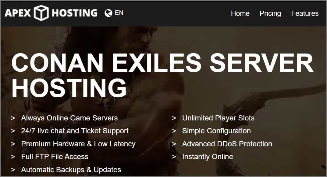 Best Conan Exiles Server Hosting
