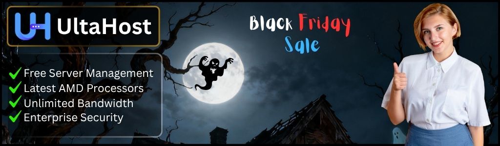 UltaHost's Best Black Friday Dedicated Server Deals