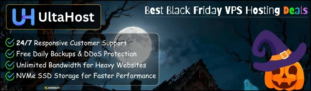 UltaHost's Best Black Friday VPS Hosting Deals